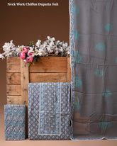 Cotton Suit with Gota Patti Work & Chiffon Dupatta – Ethnic Wear for Women